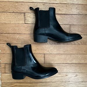 Jeffrey Campbell Havana Last Pointed Toe Rain Boots (size 8)